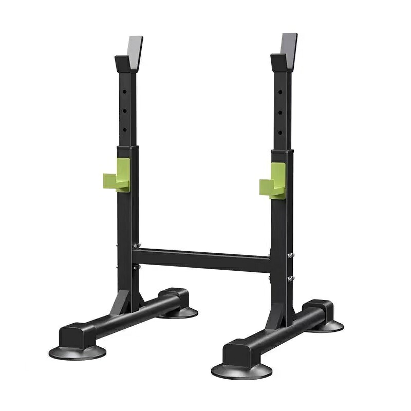 バーベルスタンド スクワットラック ベンチプレスラック 高さ調整95-116cm 幅調整55-90cm ホームジム スクワット パワーラック トレーニ|大板店