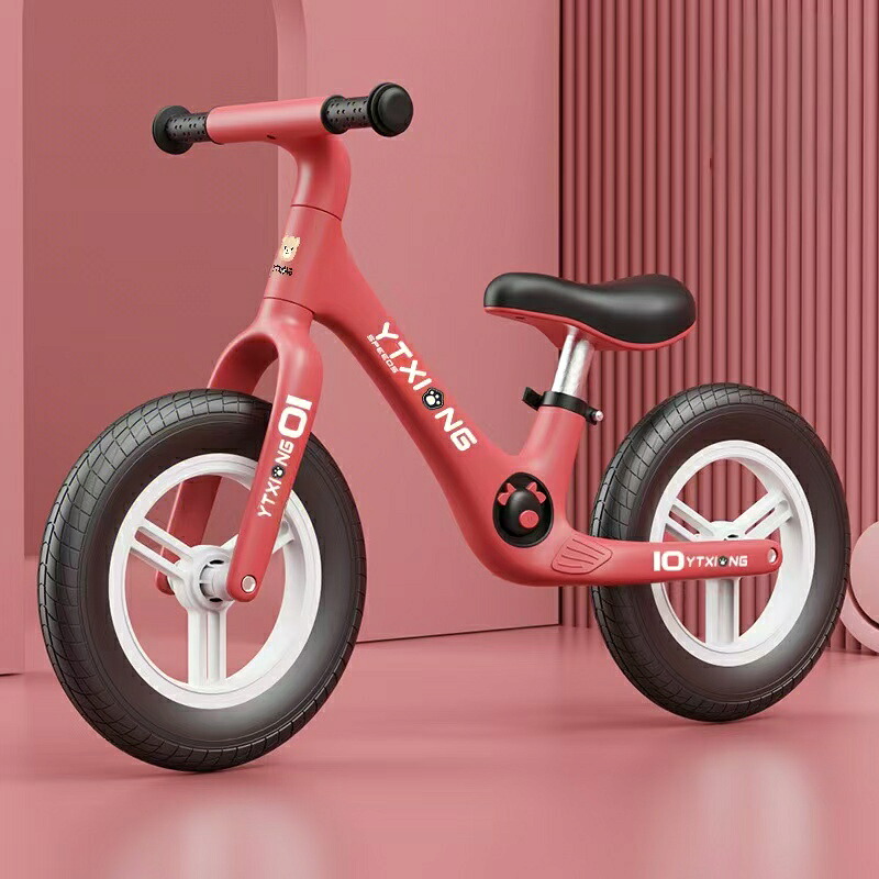 FENGHUANGキックバイクバランスバイクペダルなし自転車12インチ子供用自転車ゾンチー軽量組立簡単ストライダー男の子女の子2歳?6歳プレ｜大板店 9,541円