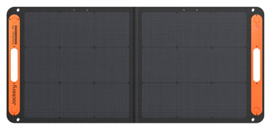 Jackery SolarSaga 100W ソーラーダイアログボックス