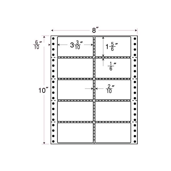 MT8 O 10面 500折 【送料無料】