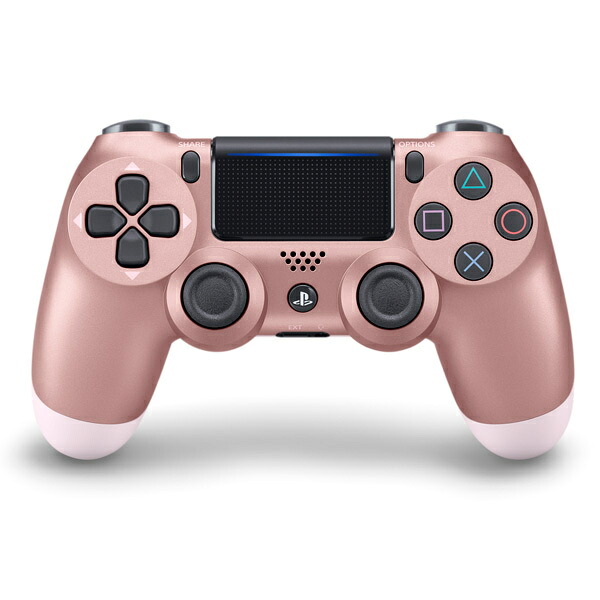 PS4専用ワイヤレスコントローラー 「DUALSHOCK4」 ローズゴールド [PS4] [CUH-ZCT2J27]｜おおきにです