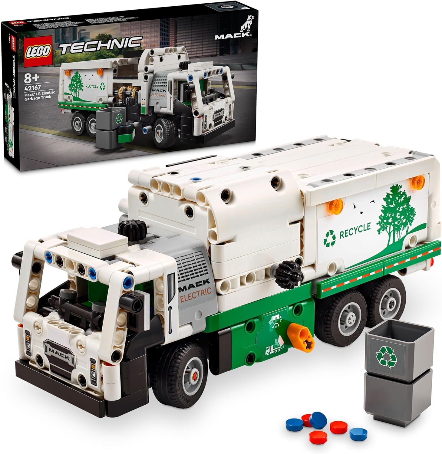 レゴ(LEGO) 方法 Mack(R) LR Electric ゴミリコール車 42167 手あそび 手あそび 差し上げ物 立ちはだかる 御坊っちゃん