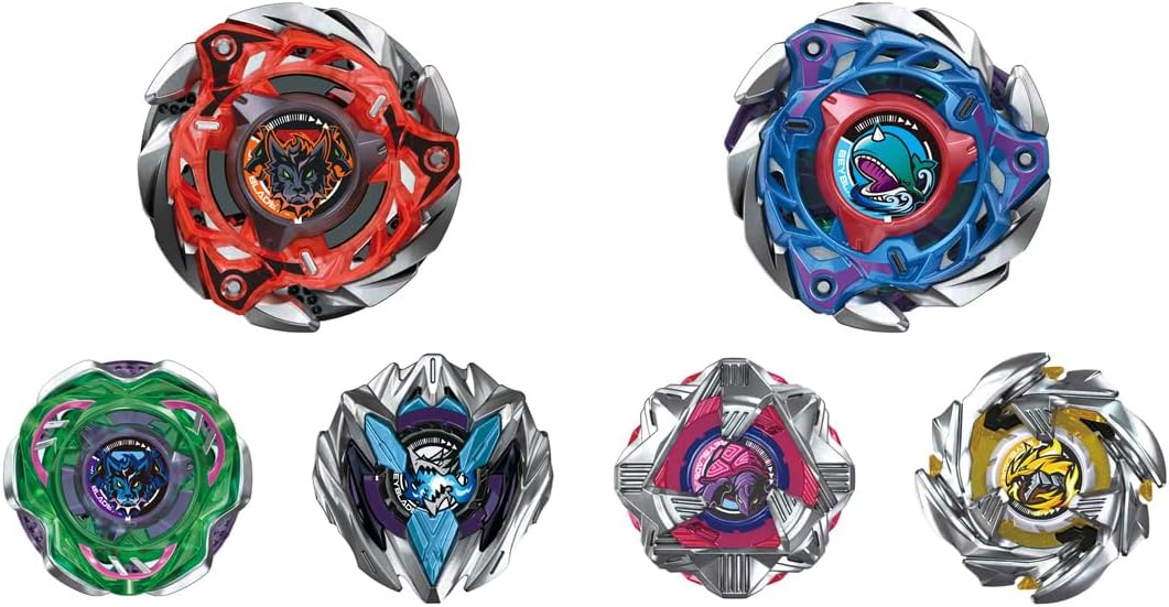 ベイブレードx CX-08 ランダムブースターvol.7 6種 コンプ 楽天市場】BEYBLADE X ベイブレードX CX-08 ランダムブースター