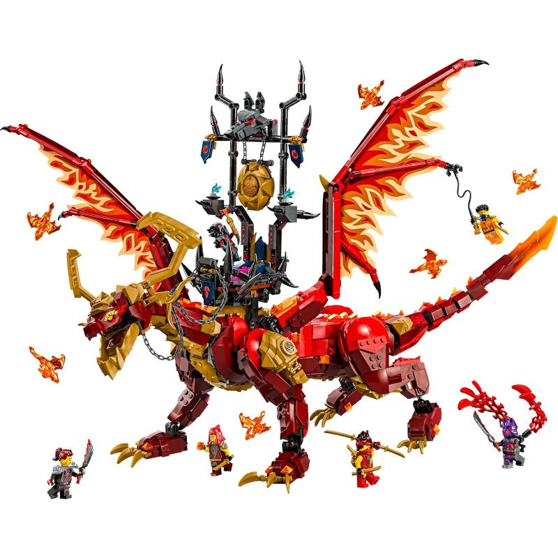 レゴ ニンジャゴー 出どころ火竜・ジーメンスション LEGO 71822 手あそび 手あそび 生まれ落ちる日 差し上げ物 立ちはだかる お坊っちゃん お嬢さん