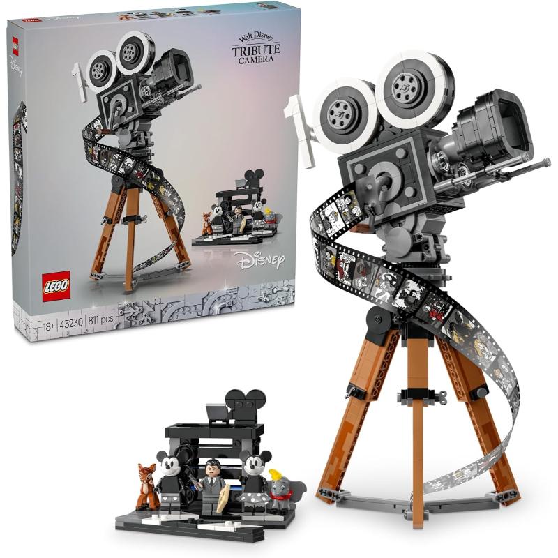 レゴ ウォルトディズニー ウォルト・ディズニー トリビュート：写真機  LEGO 43230 遊び道具 生まれ落ちる日 差し上げ物 差しつかえる 室内装飾 オシャレ