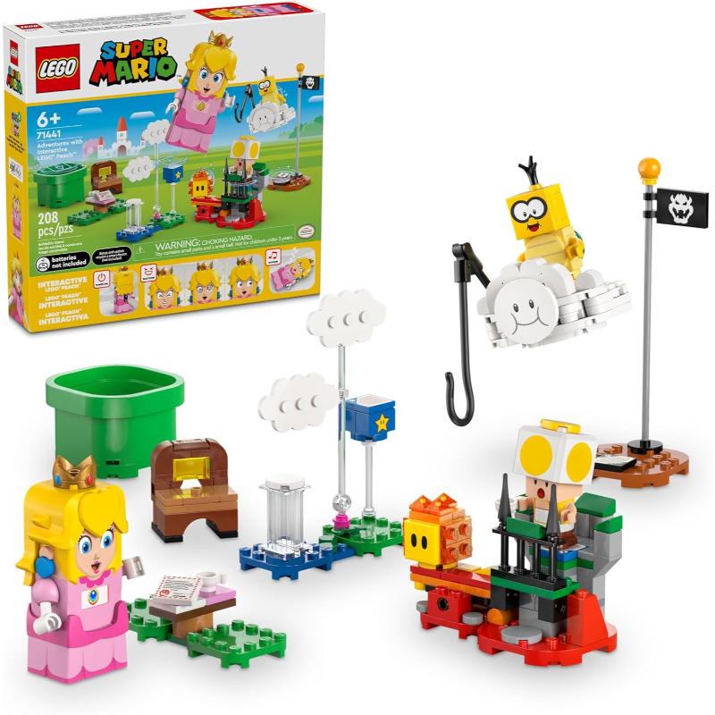 レゴ 百貨店マリオ レゴ(R)桃 と ぼうけん! LEGO 71441 手あそび 手あそび 生まれ落ちる日 差し上げ物 立ちはだかる 知育 マリオ