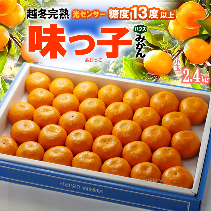 楽天市場】ハウス 味っ子 みかん (約1.4kg) 長崎産 ハウスみかん S