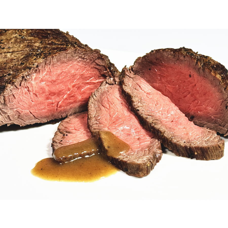 ビストロ・ル・レーヴの 神石牛ランプ肉のローストビーフ 1ブロック 900g前後 特製グレービーソース付 冷蔵便画像