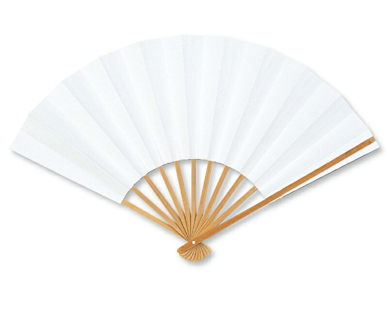 扇子 白扇 大 5本から 名入れ彫刻 1本あたり1,826円から 9寸11間 FU-5060 男性用 メンズ 女性用 レディース