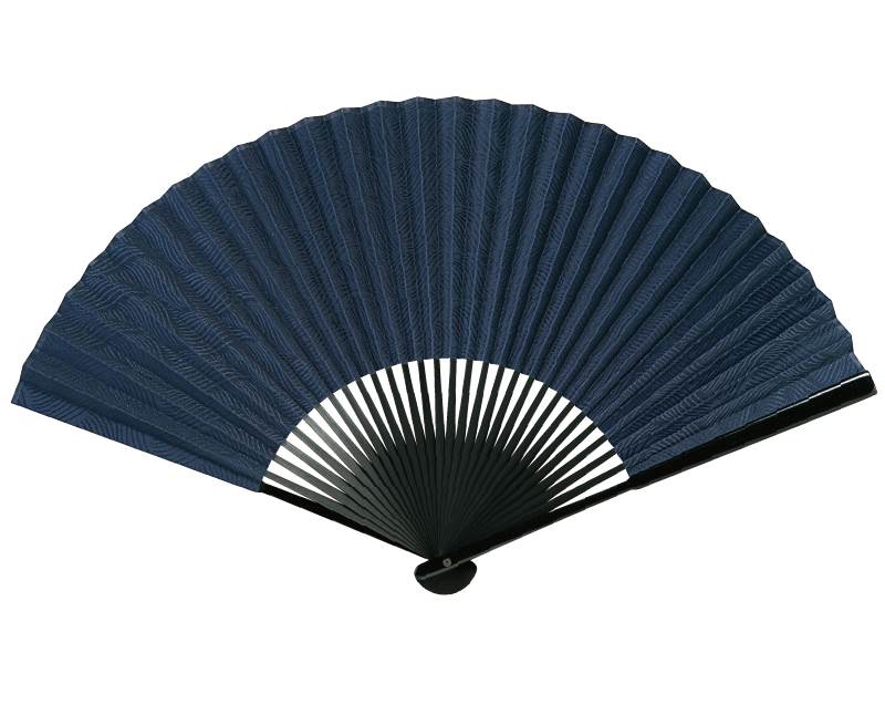 大型 扇子 5本から 全2色 布 親塗 黒染 1本あたり5,126円から FU-5823-5824 男性用 メンズ 女性用 レディース