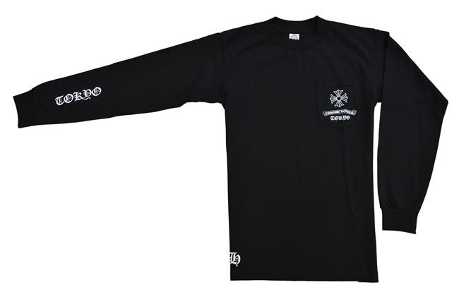 Chrome Hearts - 美品 クロムハーツ メンズ ロングTシャツ ロゴTシャツ