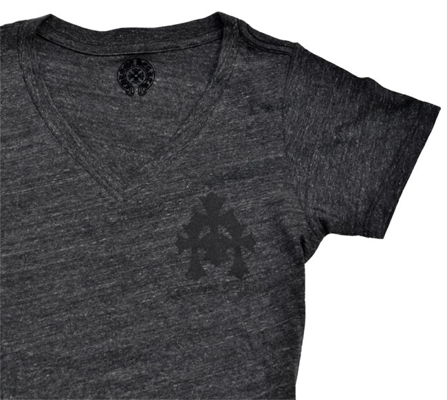 grey chrome hearts shirt