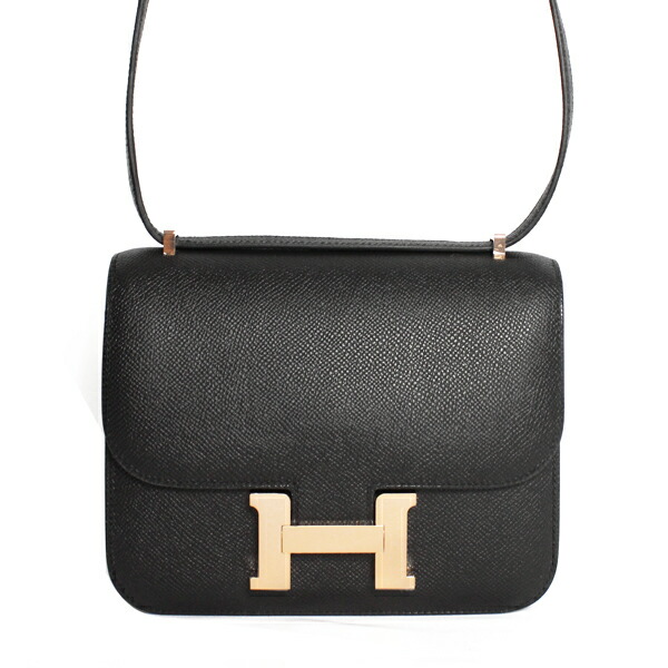 【Arthin ②】HERMES コンスタンスミニ U刻印 エトゥープ HERMES コンスタンスミニ U刻印 エトゥープ ゴールド金具