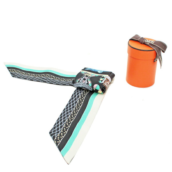 【新品未使用品】 エルメス ツイリー 大空の狂気 ノワール・ジョーヌスフレ 未使用品！ エルメス ツイリー 大空の狂気 ノワール ジョーヌ
