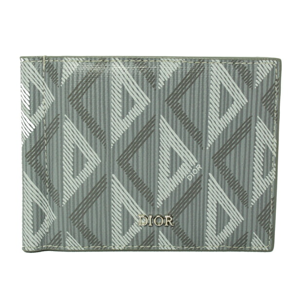 未使用 ディオール マネークリップ付き ウォレット オブリーク ジャガード DIOR | マネークリップ付き ウォレット ディオール オブリーク