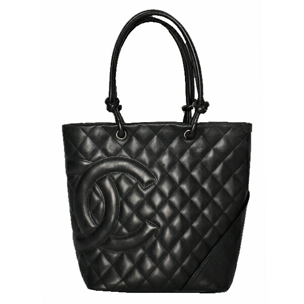 良品 CHANEL シャネル トートバッグ カンボンライン パイソン d4260_1.jpg