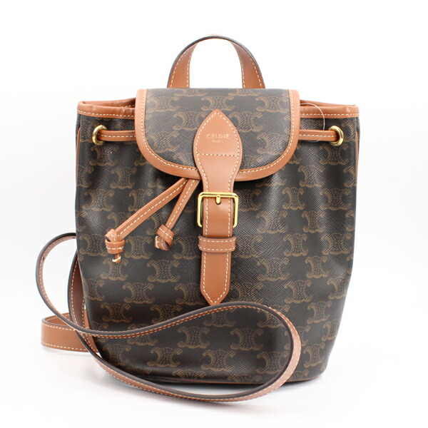 楽天市場】【バッグ】CELINE セリーヌ マカダム柄 バックパック