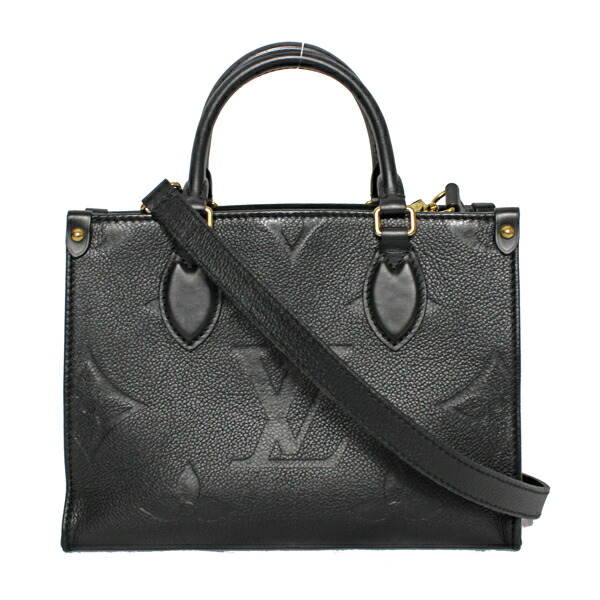 美品【LOUIS VUITTON】オンザゴーMM☆M45595 ブラック