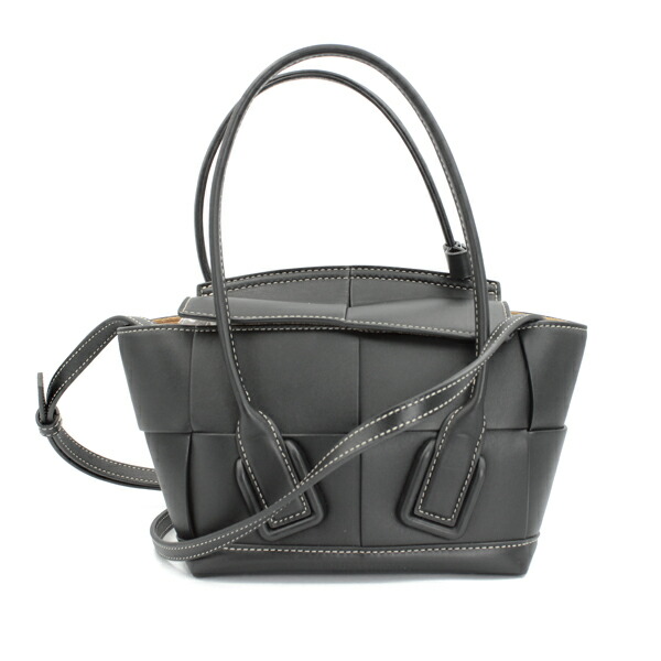 楽天市場】ボッテガヴェネタ ミニザアルコ ハンドバッグ カーフ