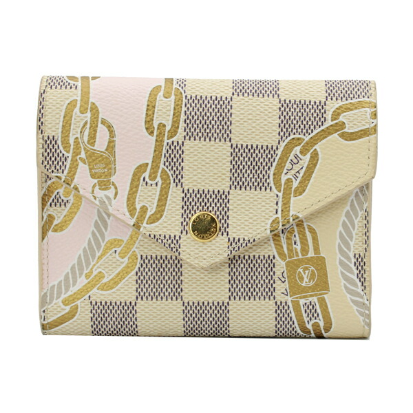 楽天市場】【財布】LOUIS VUITTON ルイ ヴィトン ダミエ アズール