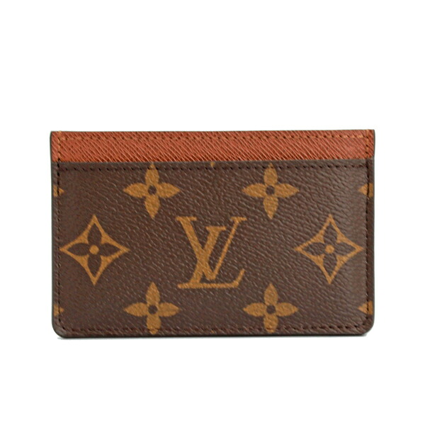 LOUIS VUITTON ルイヴィトン カードケース ポルト カルト･サーンプル モノグラム・キャンバス モノグラム アルマニャック M61733【送料無料】【中古】【D6591】