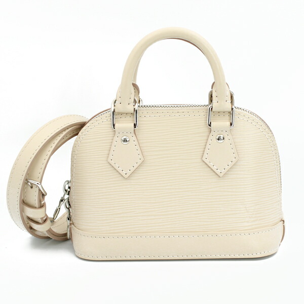 LOUIS VUITTON ルイヴィトン バッグ ナノ・アルマ エピ クオーツ シルバー金具 M82411【送料無料】【中古】【D7364】|トキオカ