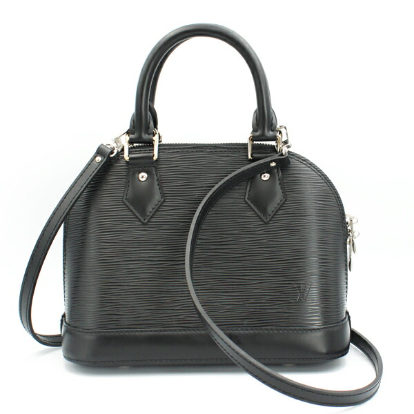 LOUIS VUITTON ルイヴィトン 御徒面子 アルマBB エピ エピ 黒いこと しろがね色金具 M40862【貨物輸送無料】【中古】【D7379】