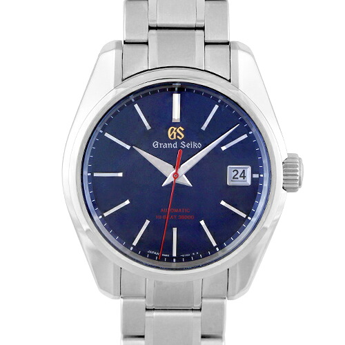 セイコー SEIKO グランドセイコー 60周年記念モデル SBGH281 9S85-01K0 SS 40mm ブルー文字盤 【送料無料】【中古】【メンズ】【腕時計】