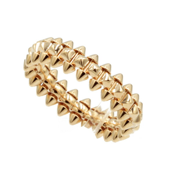 カルティエ Cartier クラッシュドゥカルティエ リングSM #58 750PG 58号（日本サイズ\u003d約18号） 【送料無料】【中古】【レディース】【アクセサリー】 【D4010】