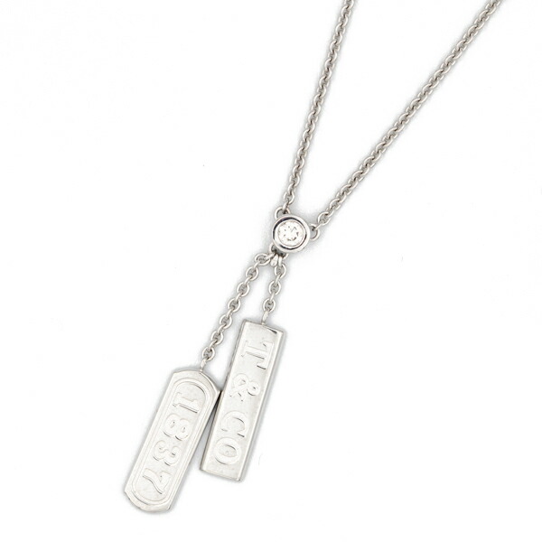 楽天市場】Tiffany&Co.(ティファニー) ダブルループネックレス