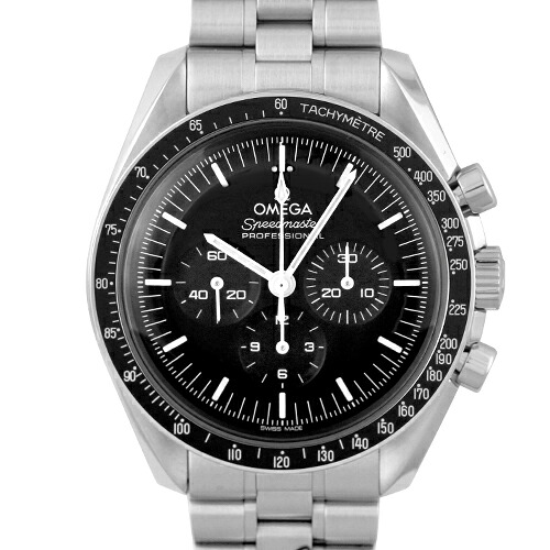 オメガ OMEGA スピードマスター ムーンウォッチ プロフェッショナル ドミノピザ 310.30.42.50.01.001 SS 42mm ブラック文字盤 【送料無料】【未使用】【メンズ】【腕時計】