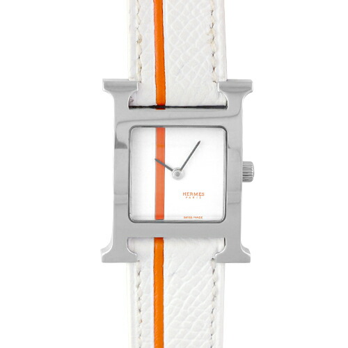 最終お値下げ☆HERMES オレンジ文字盤 クォーツ時計 楽天市場】【ウォッチ】HERMES エルメス Hウォッチ オレンジ文字