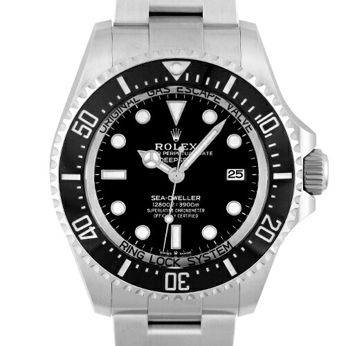ロレックス ROLEX シードゥエラー ディープシー 136660 SS 44mm ブラック文字盤 【送料無料】【未使用】【メンズ】【腕時計】