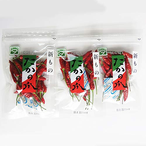 楽天市場】鷹の爪 10g×3袋 国内産 香味満彩 唐辛子 乾物 たかの