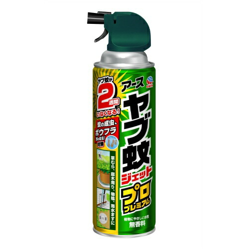 アース ヤブ蚊ジェットプロプレミアム 屋外専用 無香料(450mL)