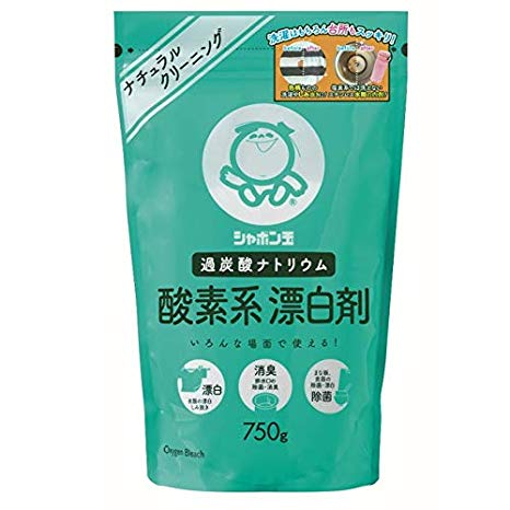 【送料無料（一部地域を除く）】【まとめ買い１０個】シャボン玉　Ｎ酸素系漂白剤　750g