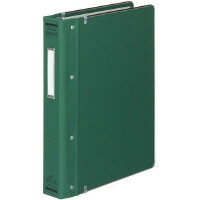 【貨物輸送無料・構成成分地方を除く】【まとめ買い５冊】コクヨ  ハ-120G 整理保存用具ＭＰ（色合い布貼り手合い）B5縦 26穴 縁金付約200枚封じこめる 緑