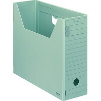 【送料無料・一部地域除く】【まとめ買い10冊】コクヨ A4-LFH-G　ファイルボックス 発泡PP A4 緑