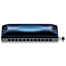 楽天市場】バスクロマチックハーモニカ 12穴 シリウス バス