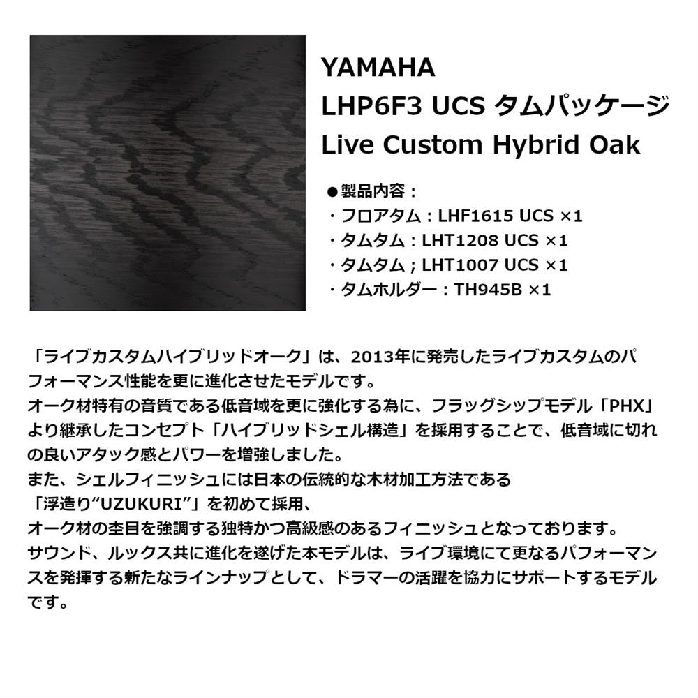 YAMAHA ヤマハ ﾀﾑﾊﾟｯｹｰｼﾞ LHP6F3 UCS