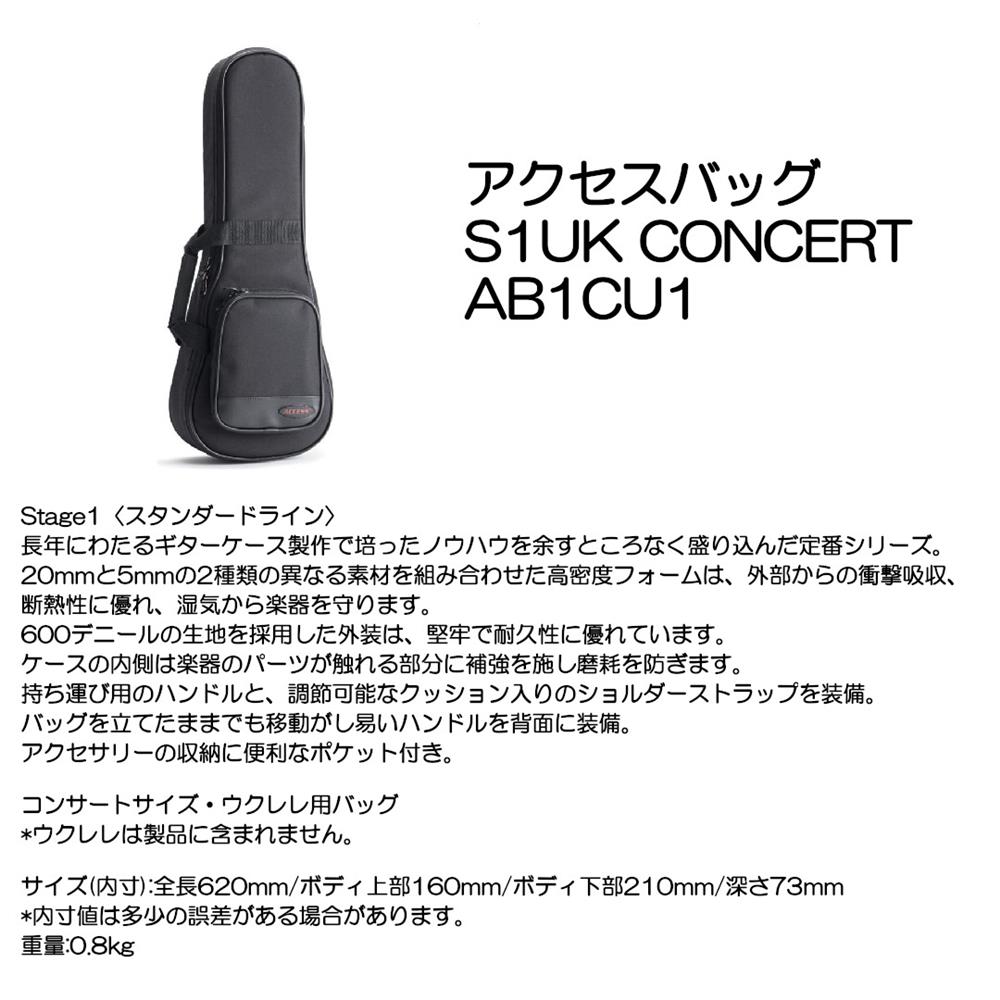 ｱｸｾｽ ﾊﾞｯｸﾞS1UK CONCERT AB1CU1