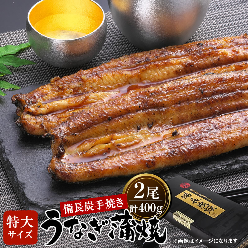 九州産 うなぎの無頭蒲焼き メガサイズ２尾（計400g）セット 送料無料 うなぎ 特大 冷凍うなぎ 大きいうなぎ 特大うなぎ ギフト 贈り物 うなぎ蒲焼 うなぎ 国産うなぎ蒲焼き ウナギ 鰻 国産ウナギ うなぎのかばやき 鰻の蒲焼き 国産鰻 国産 贈答用 冷凍 蒲焼