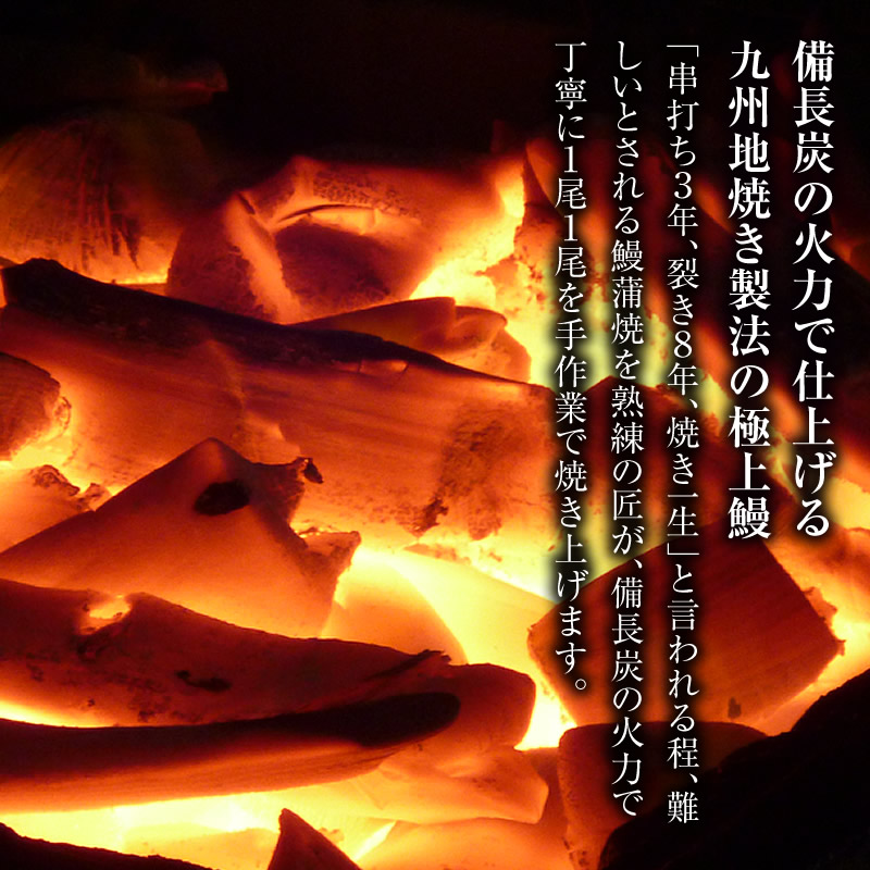 九州産うなぎの蒲焼ニコニコセット約400g
