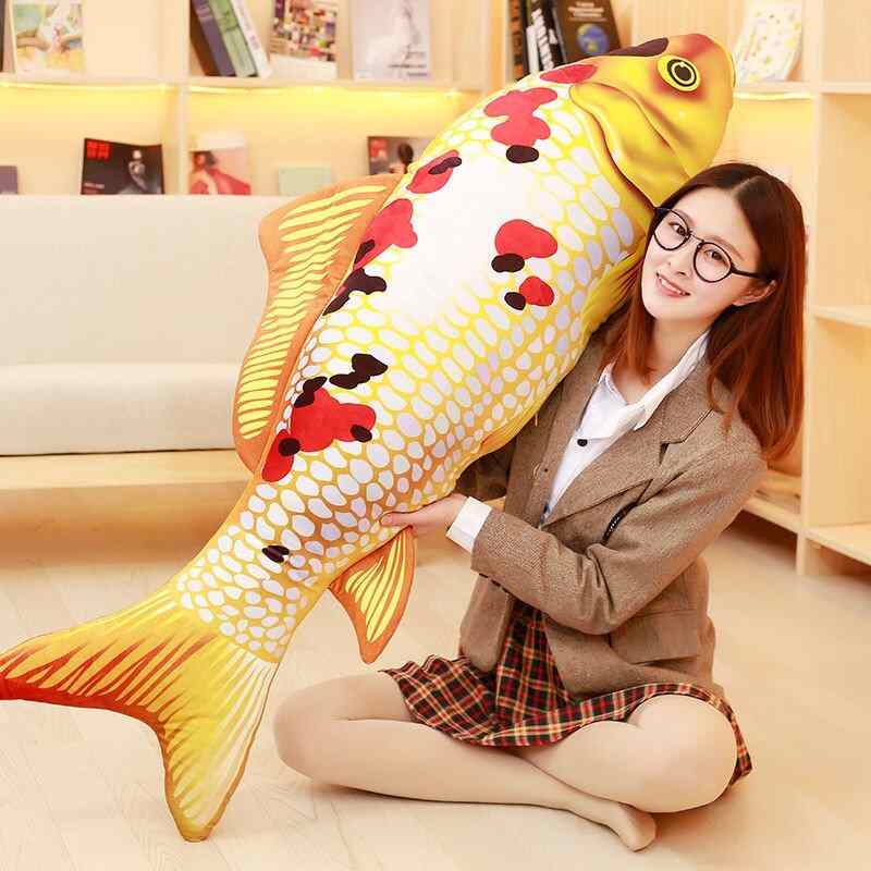 楽天市場】ぬいぐるみ 真似る 鯉魚 かわいい おもちゃ 抱き枕