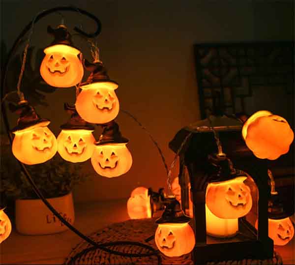 楽天市場】ハロウィン 道具 飾り かぼちゃ ライト 怖い 仮装 