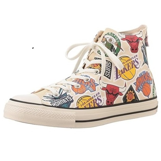 ALL STAR (R) NBA HI オールスター（R）NBA）オフホワイトメンズ スニーカー