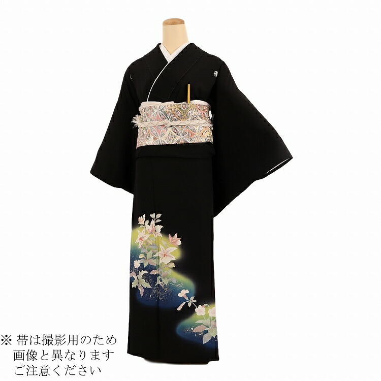 13号黒留袖9号6月貸衣装bc 結婚式30代単衣11号レンタル夏9月40代50代母親ママお母さんレンタル着物貸衣装親族兄弟姉妹高級正絹単衣黒留袖レンタル