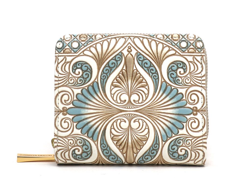 楽天市場】【可愛い皮革伝統工芸 文庫屋「大関」】ロカイユ＜ブルー