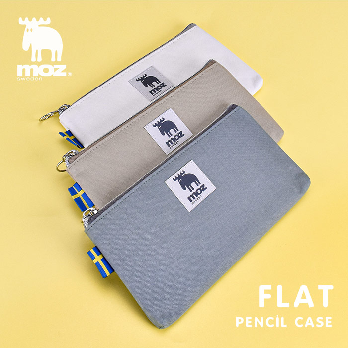 楽天市場】moz フラットペンポーチ ペンケース 筆箱 レディースポーチ