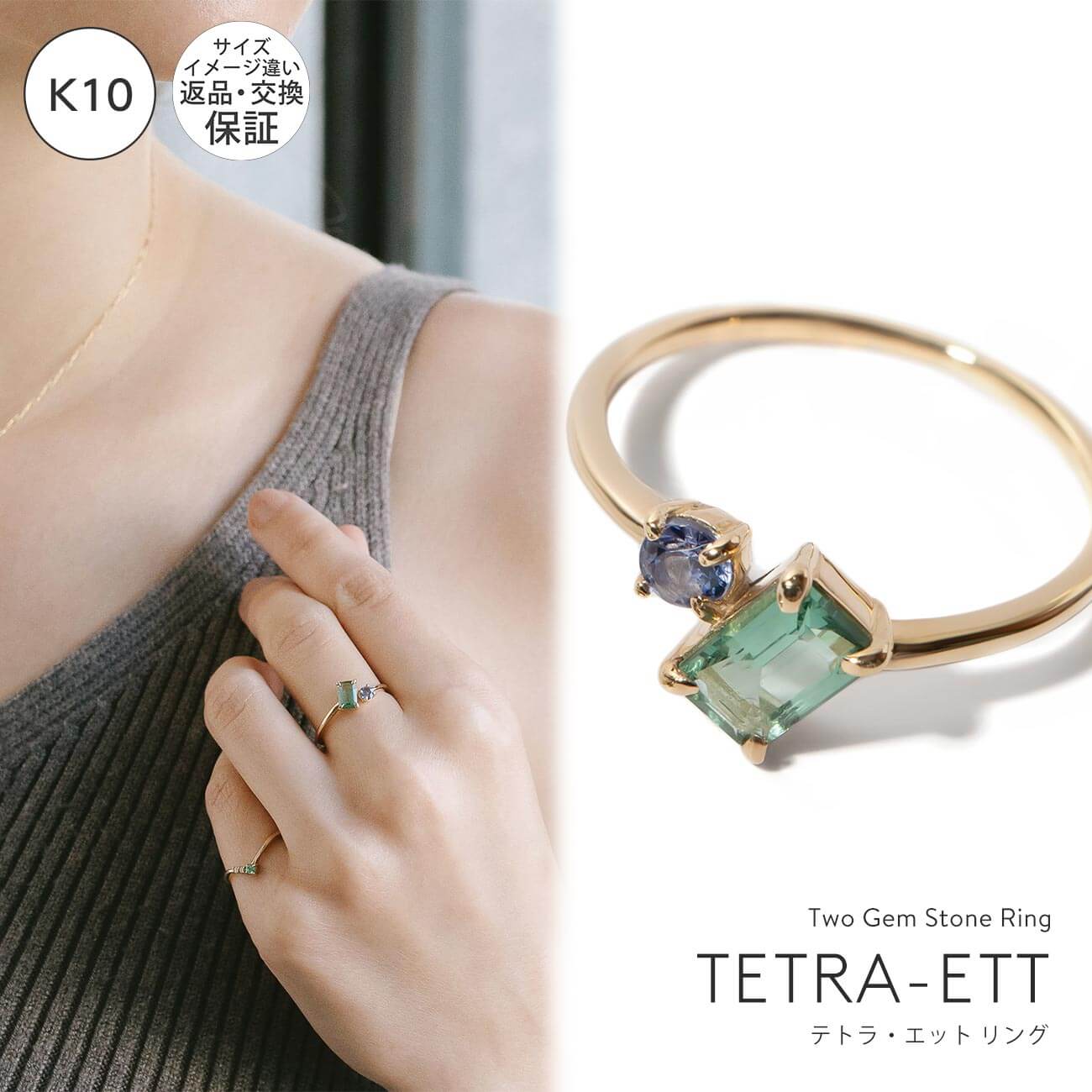 楽天市場】オパール リング k10 【elia-tva-ring エリア・トヴォ